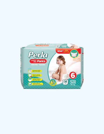 Perla Comfort+ 6 Подгузники-трусики, Extra Large, 15+ кг, 36 шт