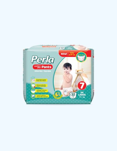 Perla Comfort+ 7 Подгузники-трусики, XX Large, 17+ кг, 32 шт