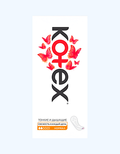 Kotex Daily Ultrathin Pads Deo, 2 tomchi, 20 dona