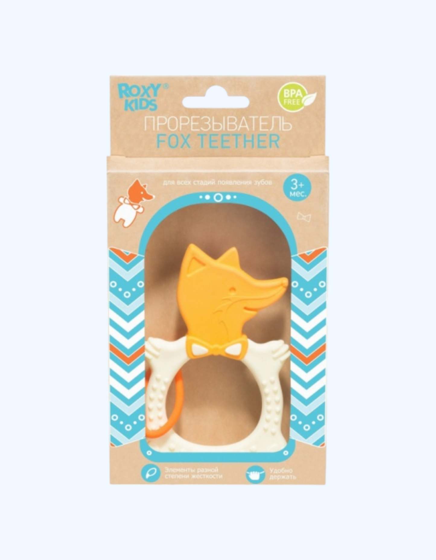 Roxy Kids Universal tishlash uchun "Fox", 3+ oy.