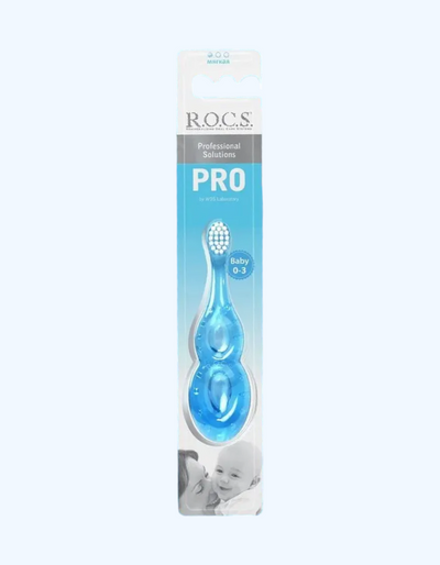 R.O.C.S. Pro Baby Extra Soft зубная щетка экстра мягкая для детей от 0 до 3 лет