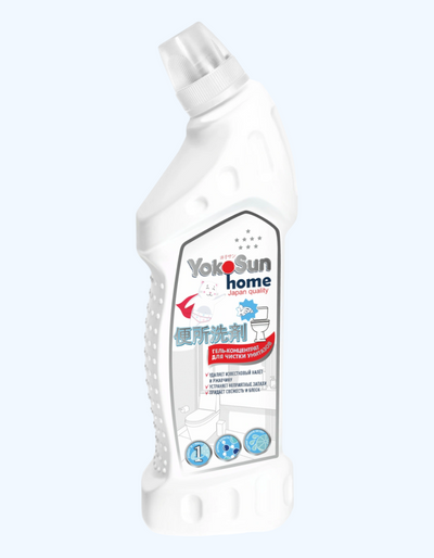 YokoSun Gel - hojatxonalarni tozalash uchun konsentrat, 750 ml