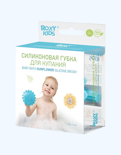 Roxy Kids Antibakterial silikon yuvinish ro'mol