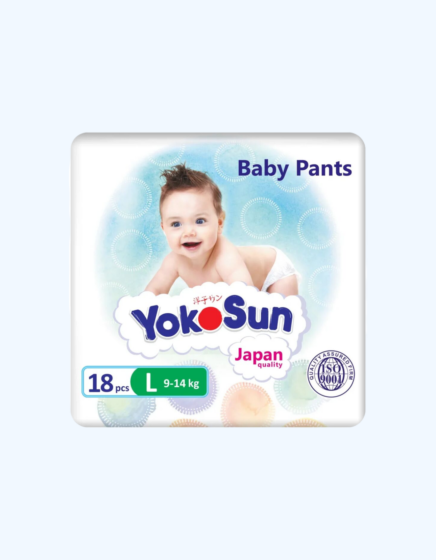 YokoSun tagliklar-panties Comfort L (9-14 kg) 18 dona