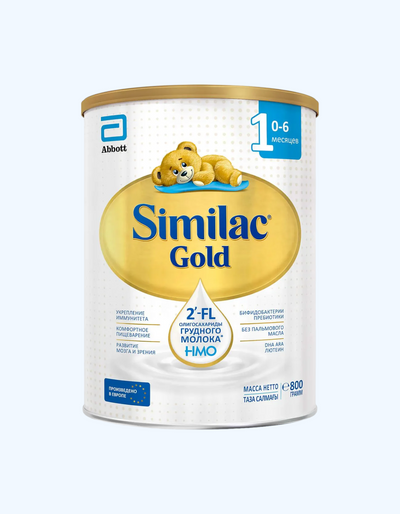 Similac Gold 1 Сухая молочная смесь, 0-6 мес., 400/800 г