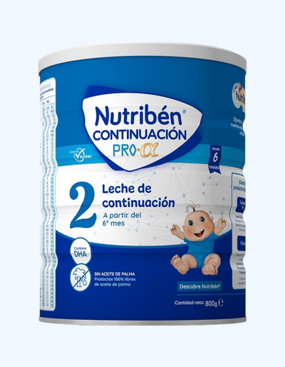 Nutriben Continuation 2 Formula, sut, tezkor, 6+ oy, 400/800 g