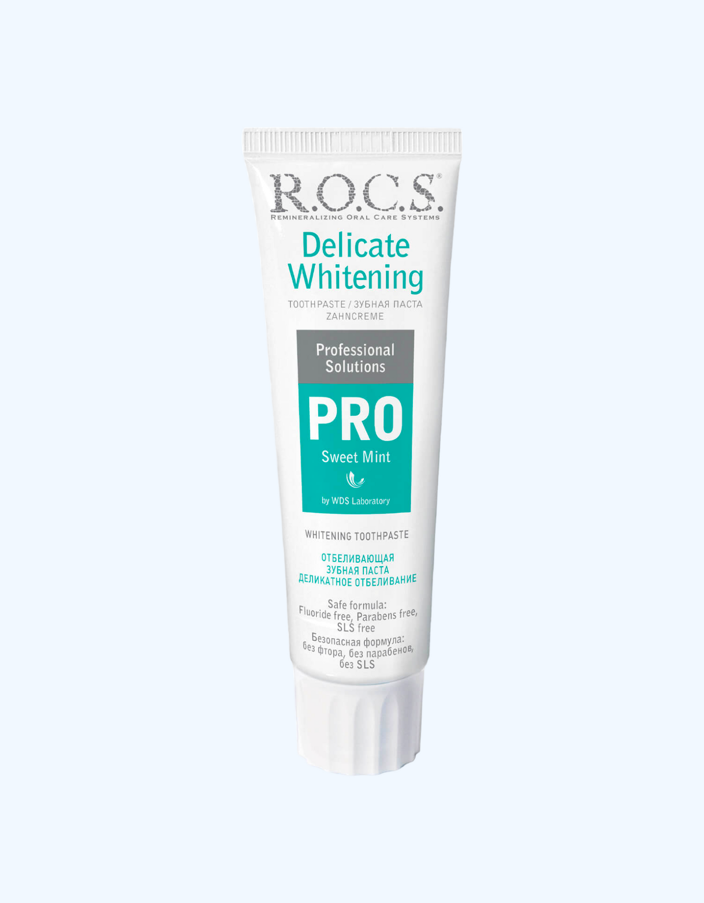 ROCS tish pastasi PRO, nozik oqlash, shirin yalpiz, 135rp