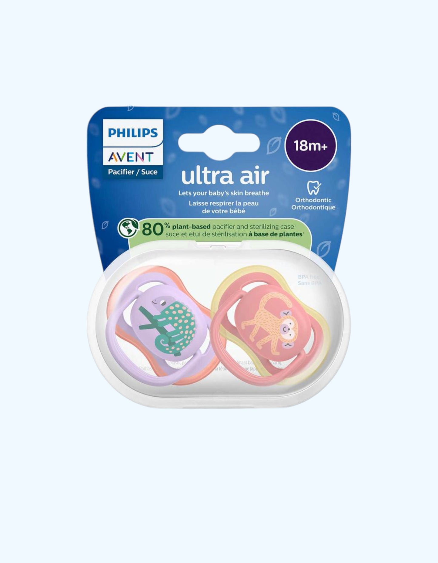 Avent Пустышки серии Ultra Air, 18+ мес.