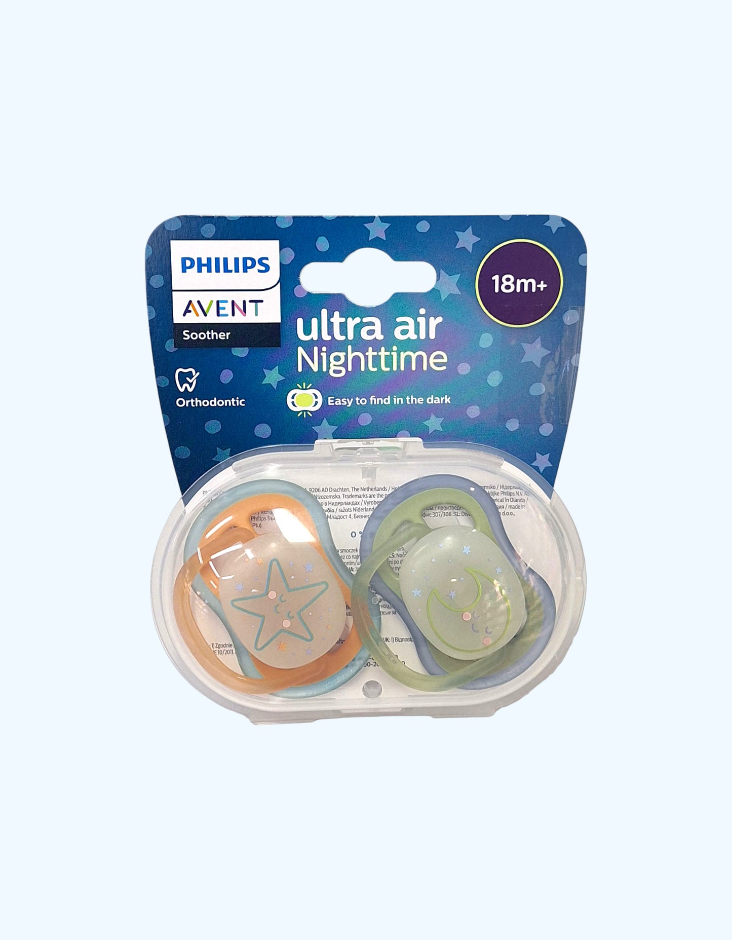 Avent Пустышки серии Ultra Air, 18+ мес.