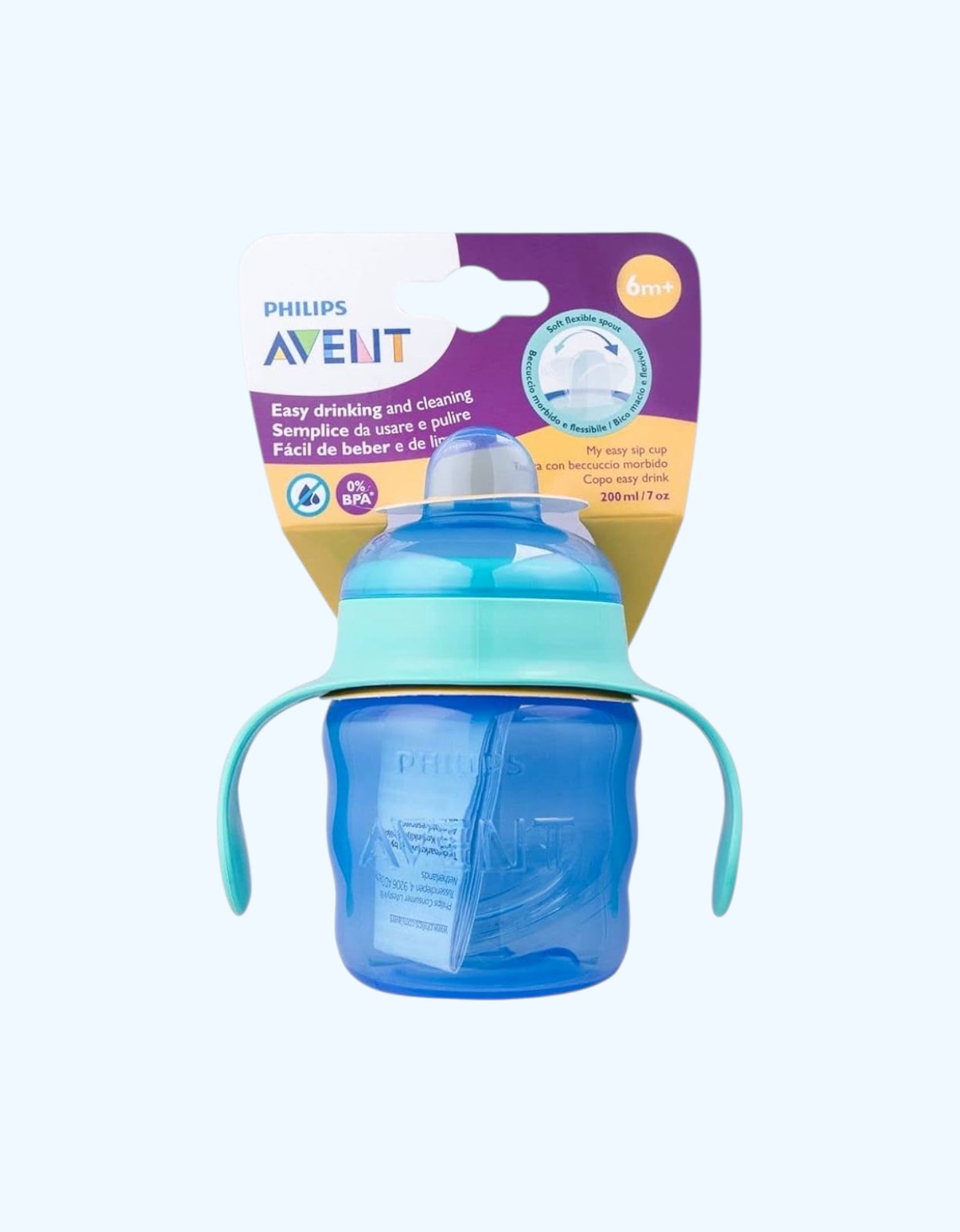 Avent Чашка с носиком, 6+ мес., 200 мл