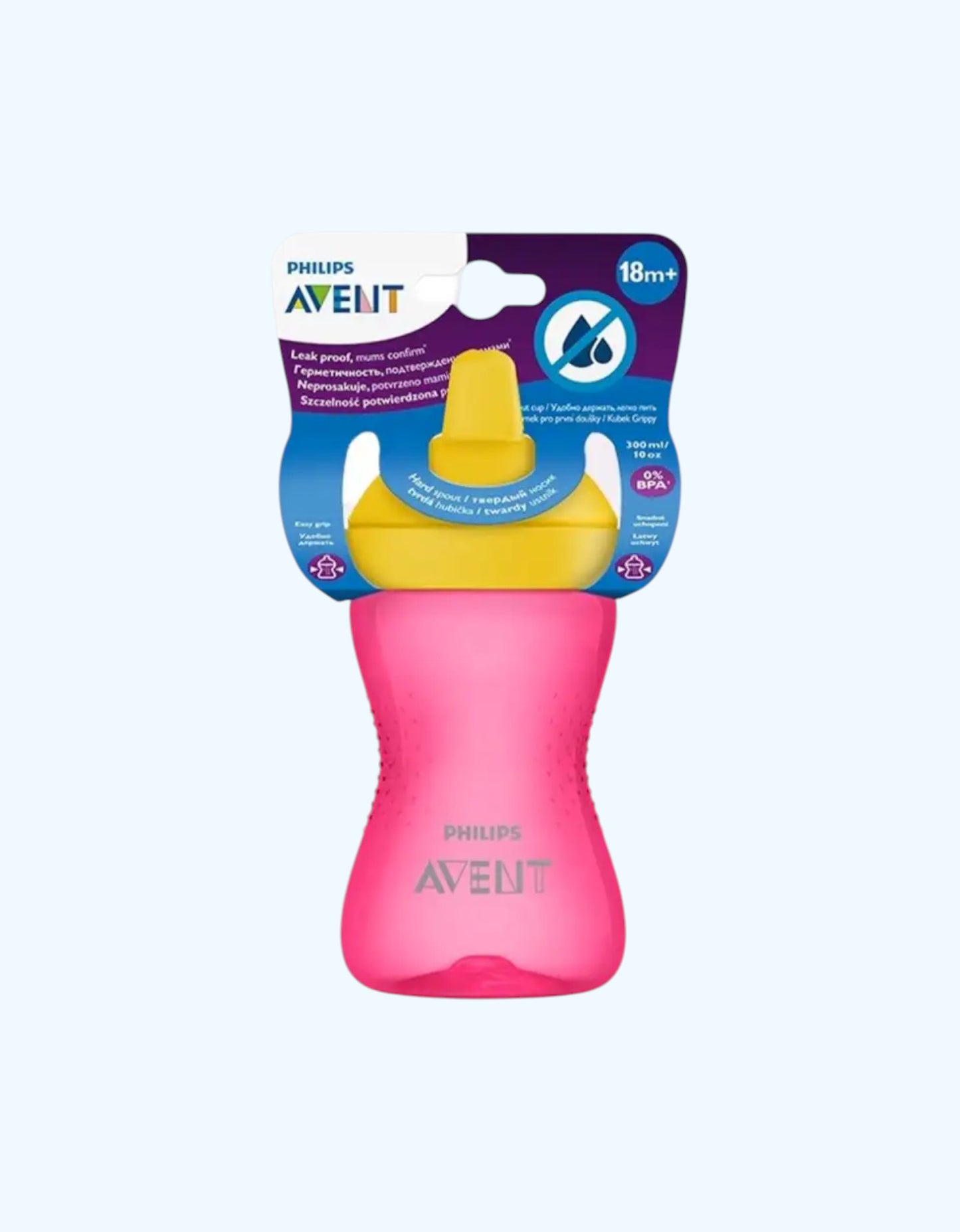 Avent Чашка-непроливайка с твердым носиком, 18+ мес.