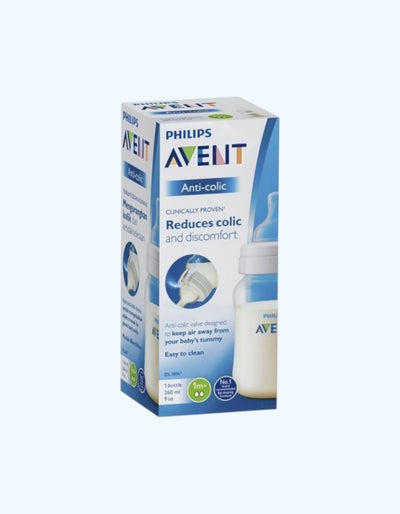 Avent Антиколиковая бутылочка, медленный поток, 1+ мес., 260 мл