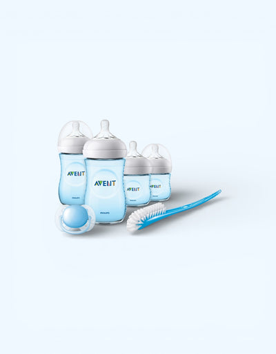 Avent Natural Response Набор для кормления новорожденных, 4 бутылочки + пустышка + щетка