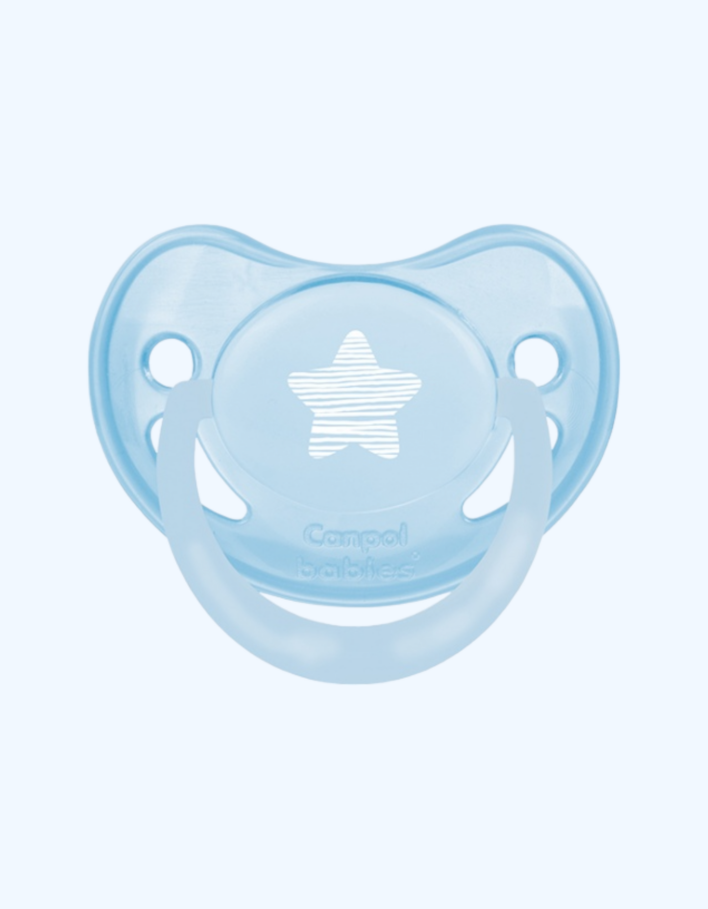 Canpol Babies Соска-пустышка, ортодонтическая силиконовая, без BPA, 6-18 мес.