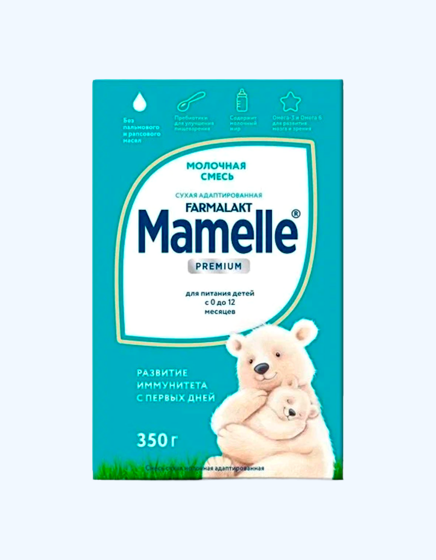 Mamelle Premium 1, 0-6 мес., Смесь сухая молочная адаптированная начальная , 300 г