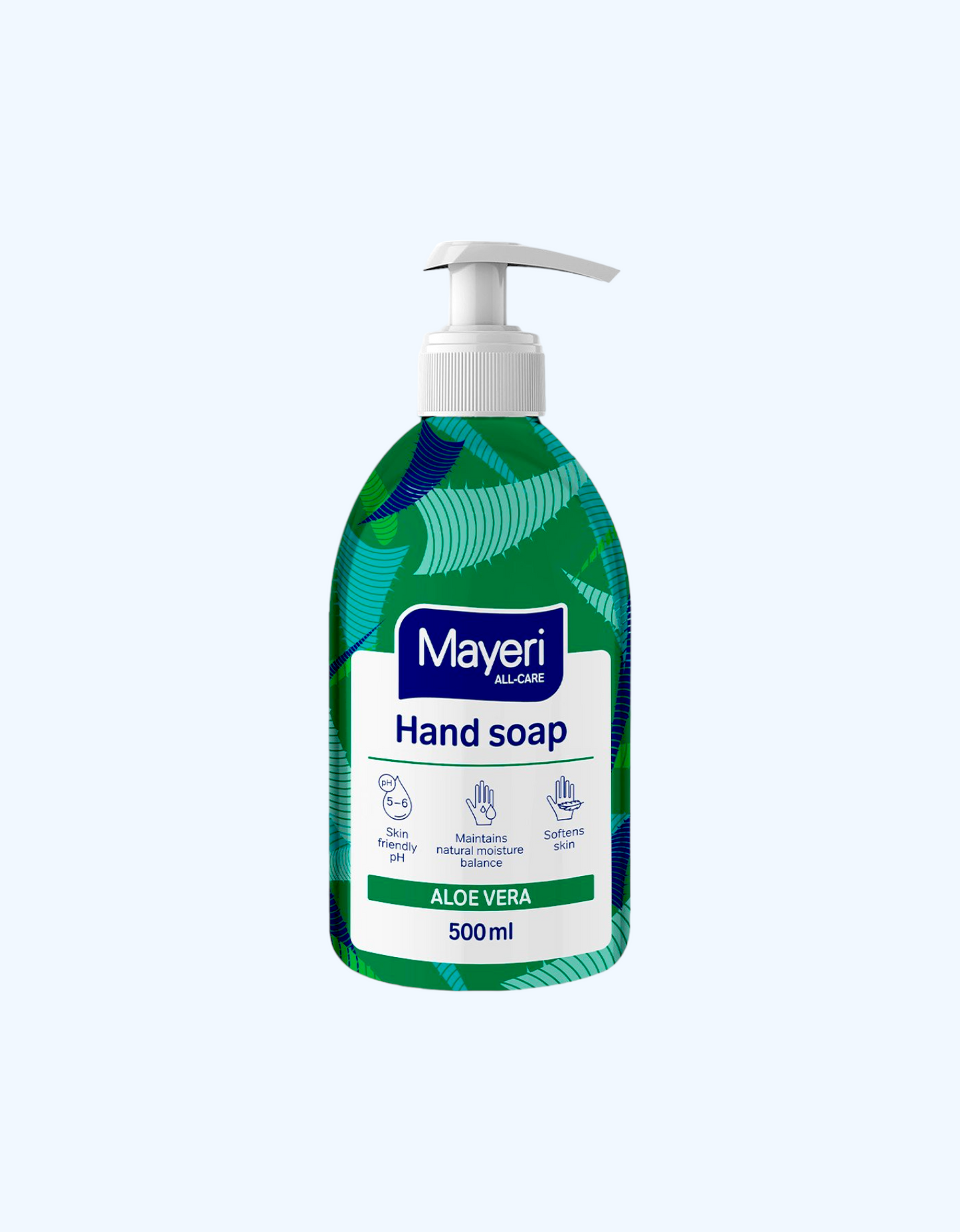 Mayeri All-Care suyuq sovun sitrus va zaytun, dispenser bilan, 500 ml