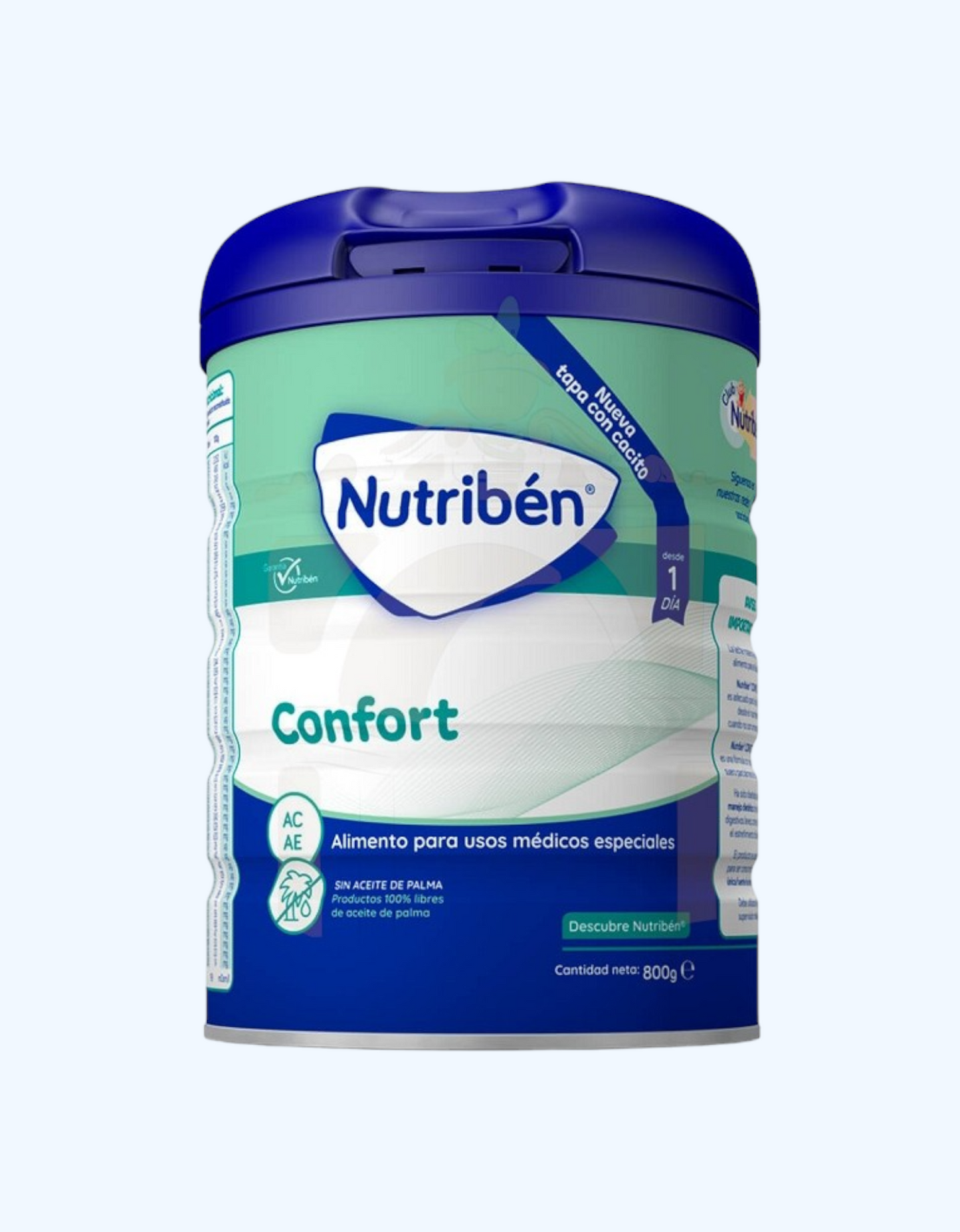 Nutriben Confort 0+ oylik bolalar uchun quruq chaqaloq formulasi, 800 g