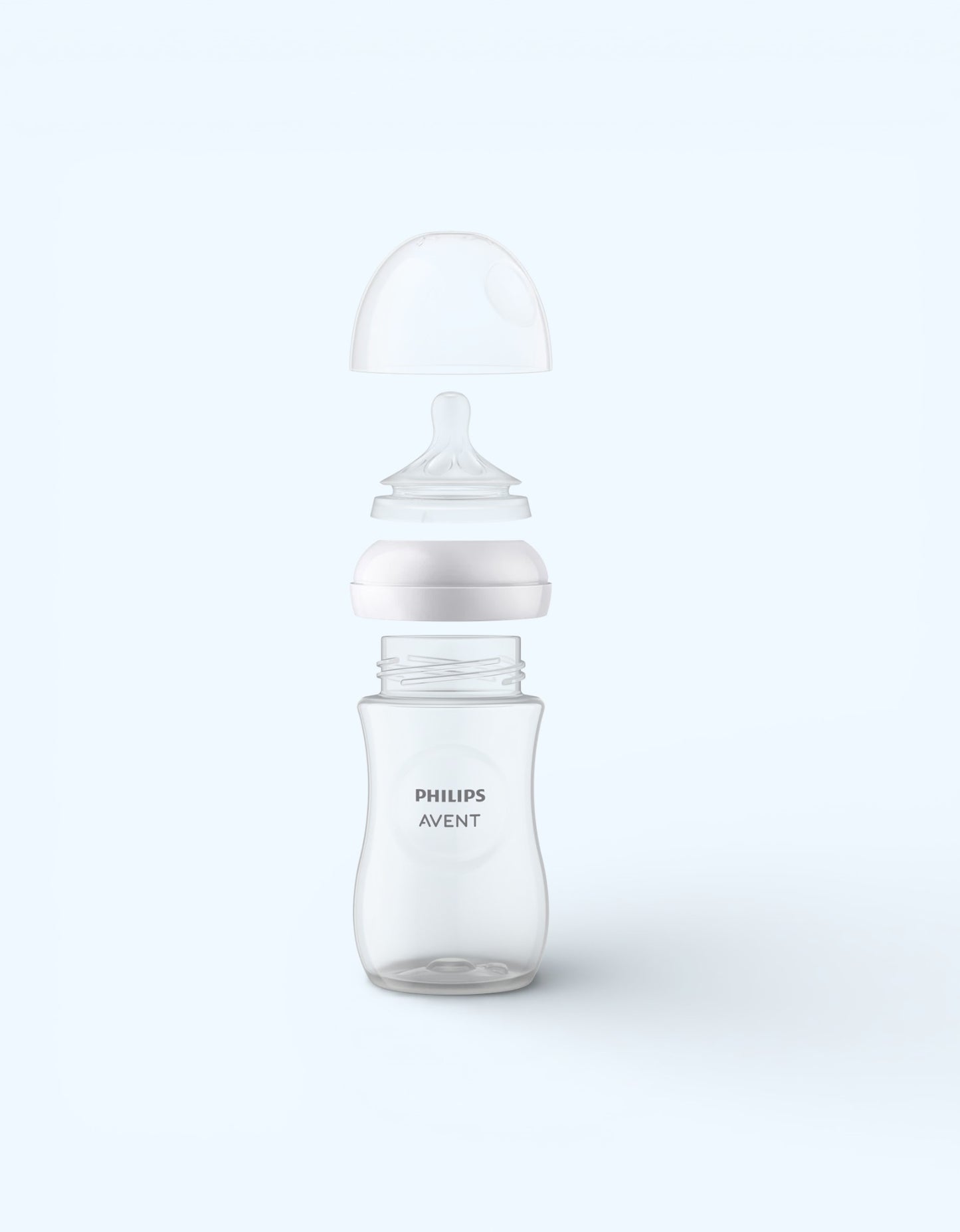 Avent Natural Response Бутылочки, средний поток, 3 шт., 3-6 мес., 260 мл