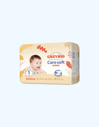 CosyKid 1 Подгузники Care Soft, 0-5 кг, 35 шт