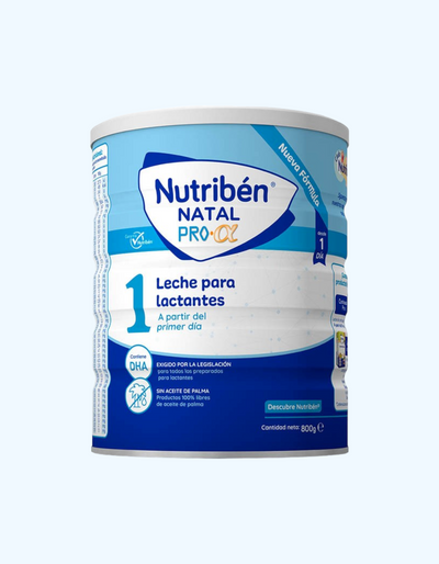 Nutriben NATAL Pro-α 1 Смесь, молочная, быстрорастворимая, 0-6 мес., 400/800 г