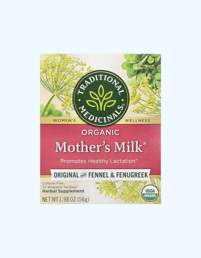 Traditional Medicinals Чай для здоровой лактации, с фенхелем и пажитником