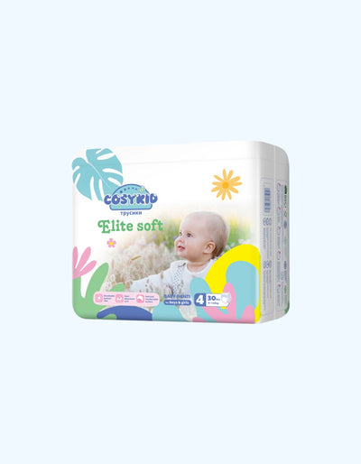 CosyKid 4 Подгузники-трусики Elite Soft, 9-14 кг, 30 шт