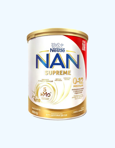 NAN Supreme Quruq sut formulasi, 0-12 oy, 800 g