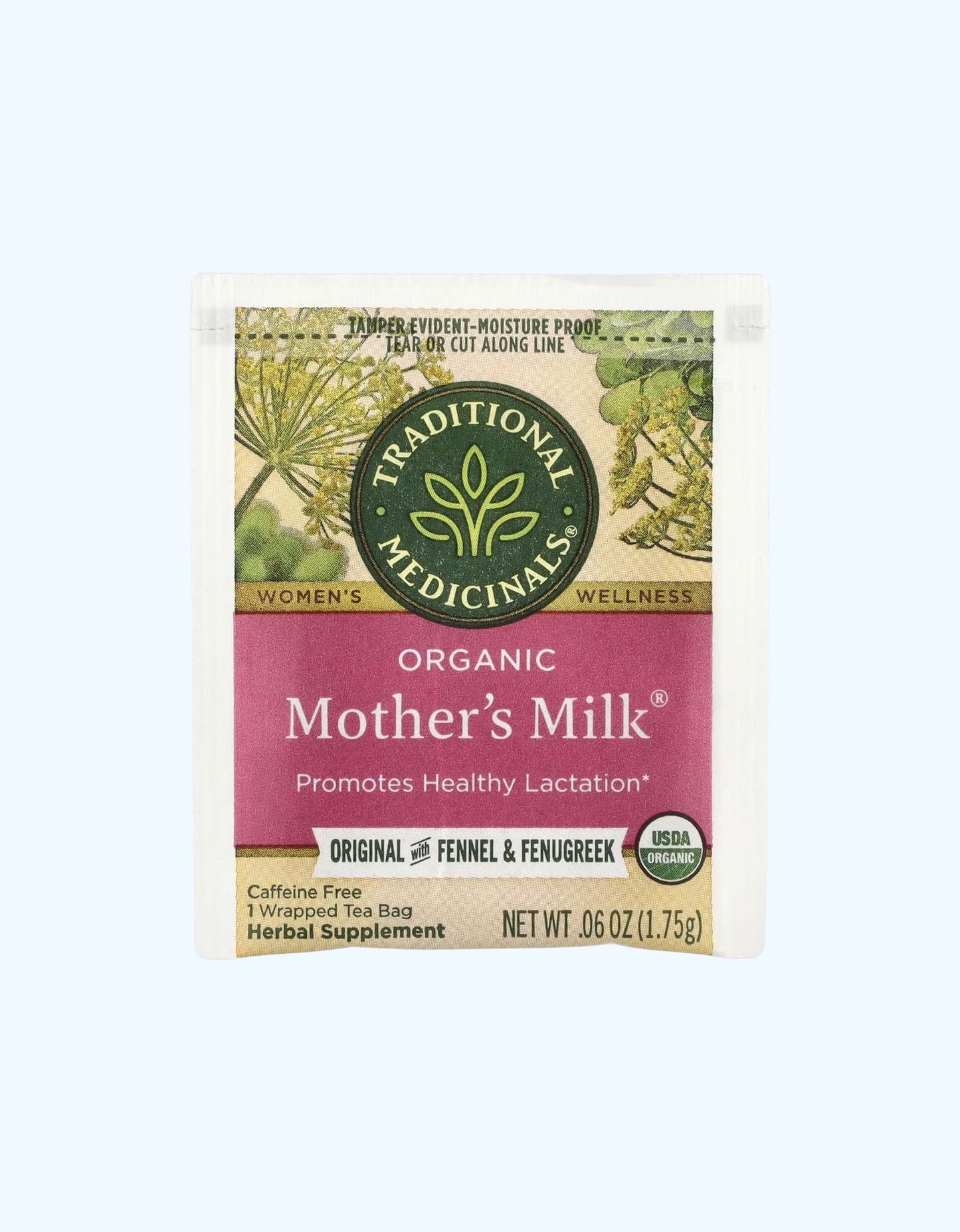 Traditional Medicinals Чай для здоровой лактации, с фенхелем и пажитником