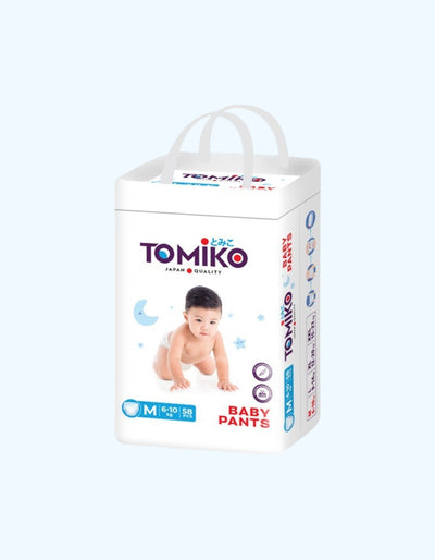 Tomiko Подгузники-трусики Premium, размер М, 6-10 кг, 58 шт.