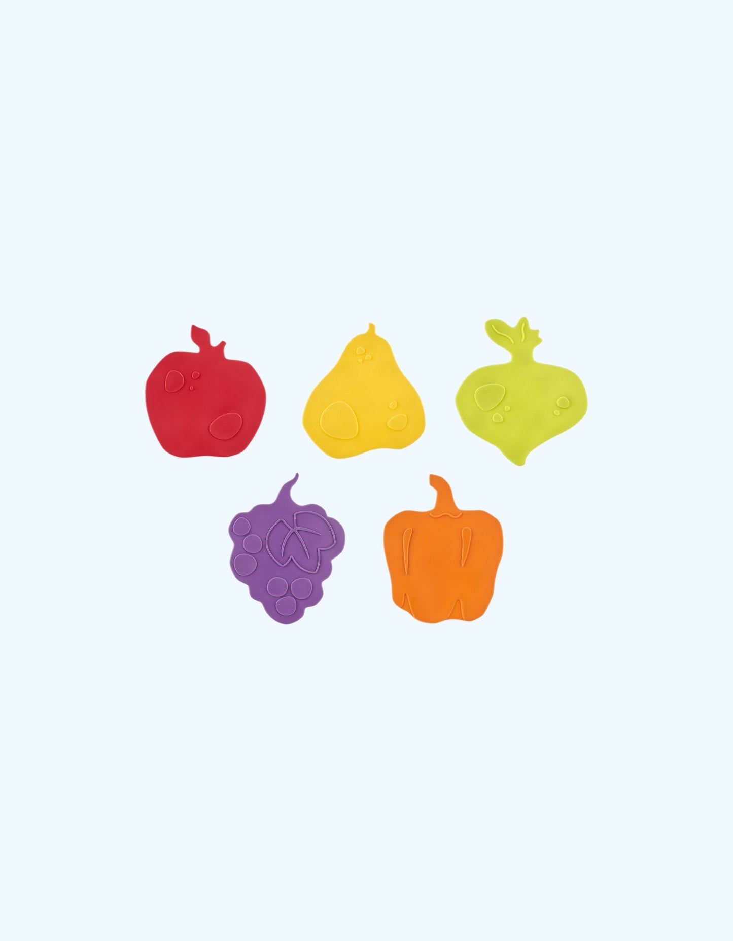 Roxy Kids Антискользящие мини-коврики для ванны Fresh mix