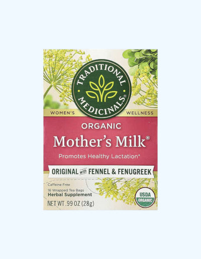 Traditional Medicinals Чай для здоровой лактации, с фенхелем и пажитником