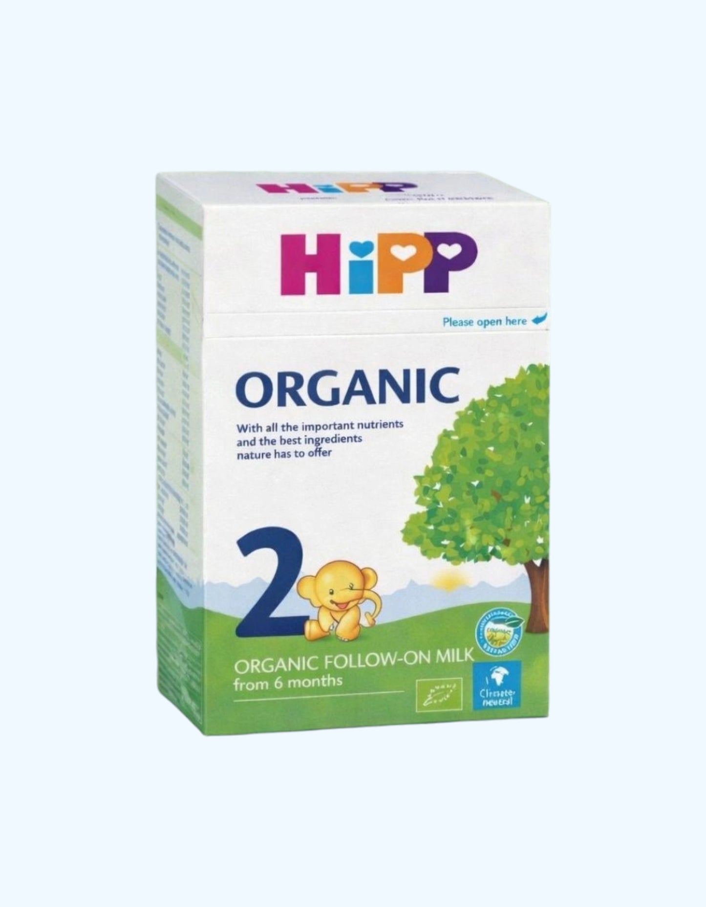 HiPP 2 Organic Сухая смесь, молочная, 6+ мес., 300/600/800 г