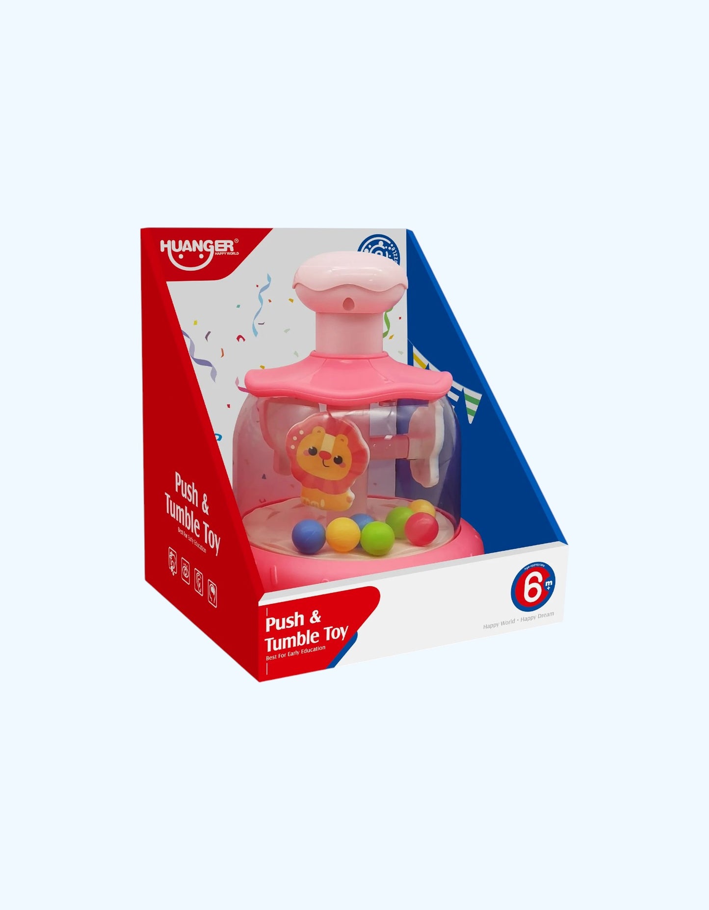 Huanger Игрушка юла-карусель музыкальная, 12+ мес.