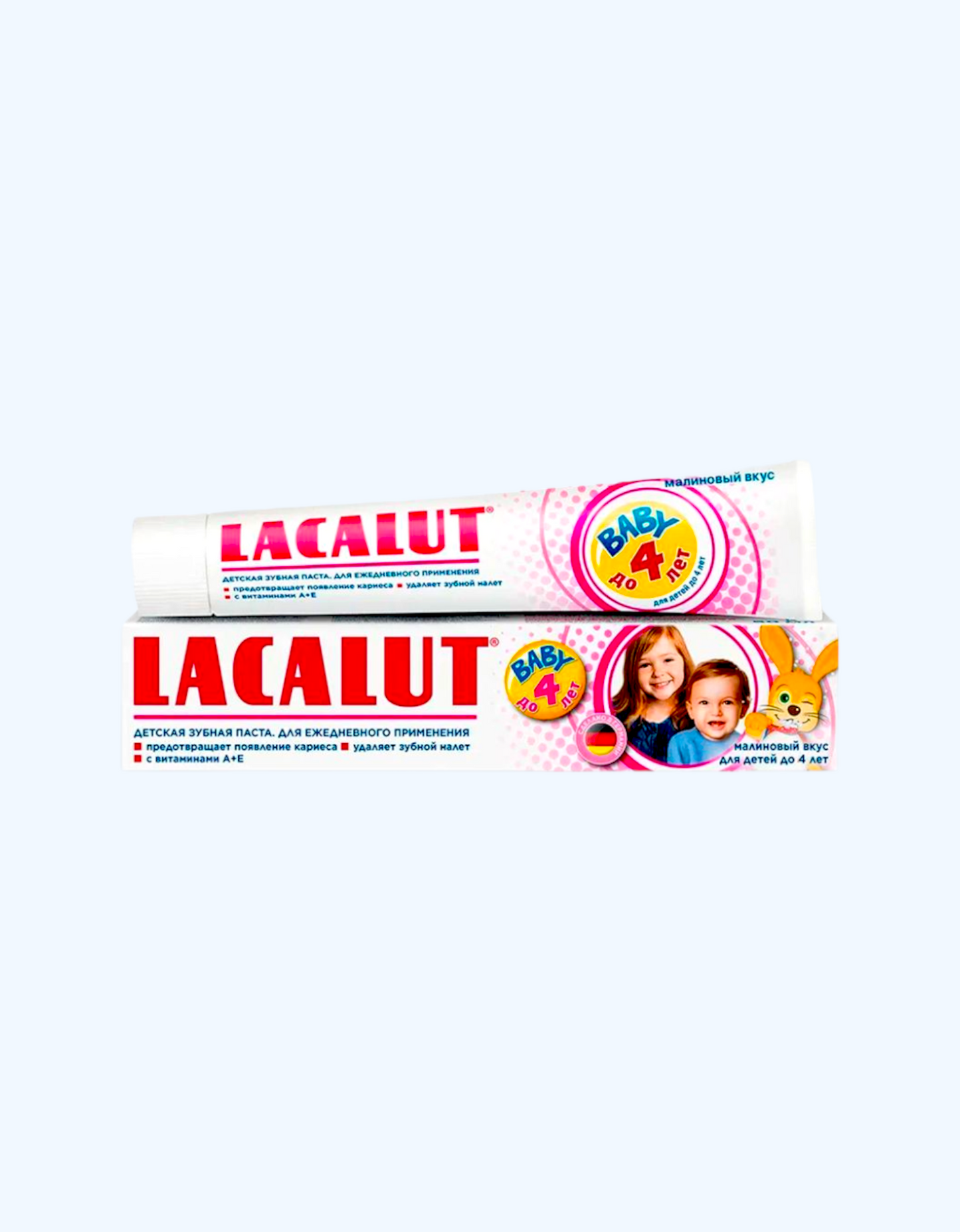 Lacalut Babu tish pastasi, 4 yoshgacha, 50 ml