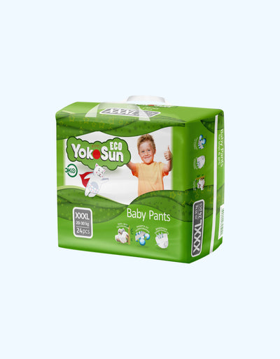 YokoSun Eko tagliklar-shim, XXXL, 20-30 kg, 24 dona