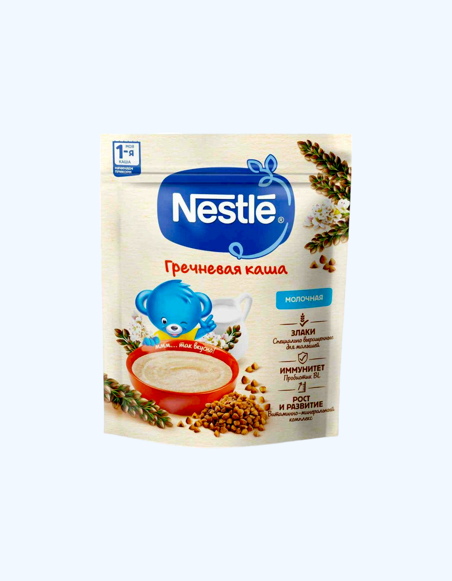 Nestle Каша, молочная, гречневая, 4+ мес., 200 г – Chado