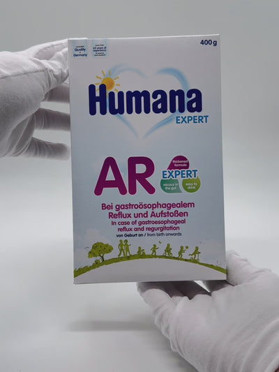 Humana AR Expert aralashmasi, reflyuksga qarshi, regürjitatsiyani yo'q qiladi, 0+ oy, 400 g