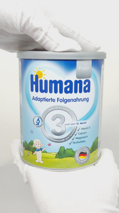 Humana Platin 3 Смесь, молочная, быстрорастворимая, 12+ мес., 350 г