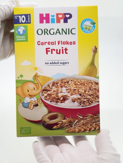 HiPP Cereal Каша, безмолочная, с фруктами, с хлопьями, 10+ мес., 200 г