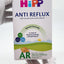 HiPP Anti Reflux Quruq formulasi, sut, reflyuksiyaga qarshi, regürjitatsiyani yo'q qiladi, 0+ oy, 300 g