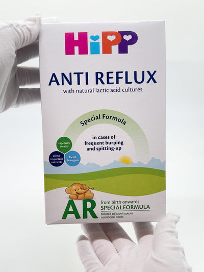 HiPP Anti Reflux Quruq formulasi, sut, reflyuksiyaga qarshi, regürjitatsiyani yo'q qiladi, 0+ oy, 300 g