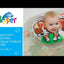 Roxy Kids Надувной круг на шею двухкамерный для купания малышей "Flipper", 0+ мес.