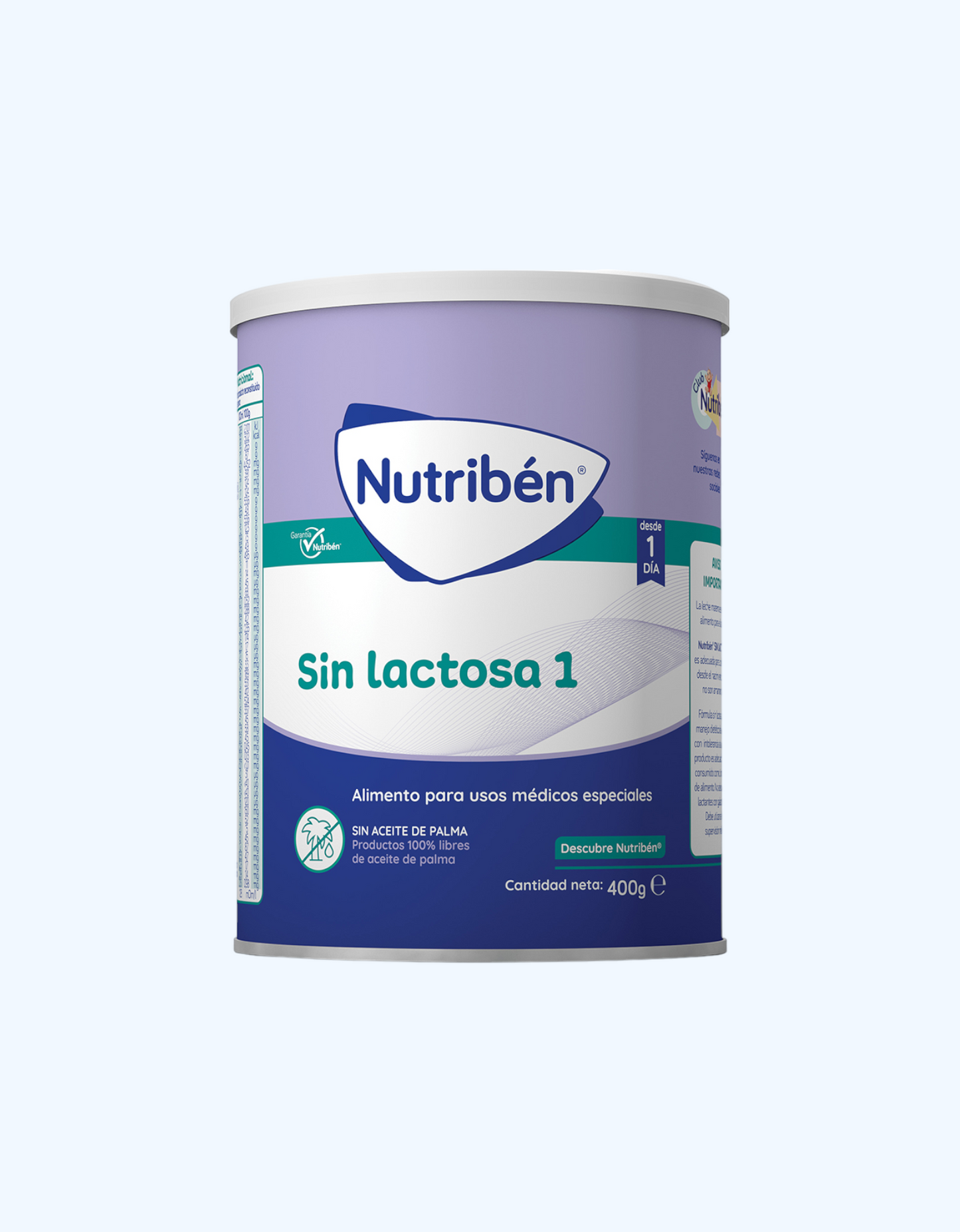 Nutriben Laktozasiz 1 laktozasiz kukunli chaqaloq suti, 0+ oy, 400 g