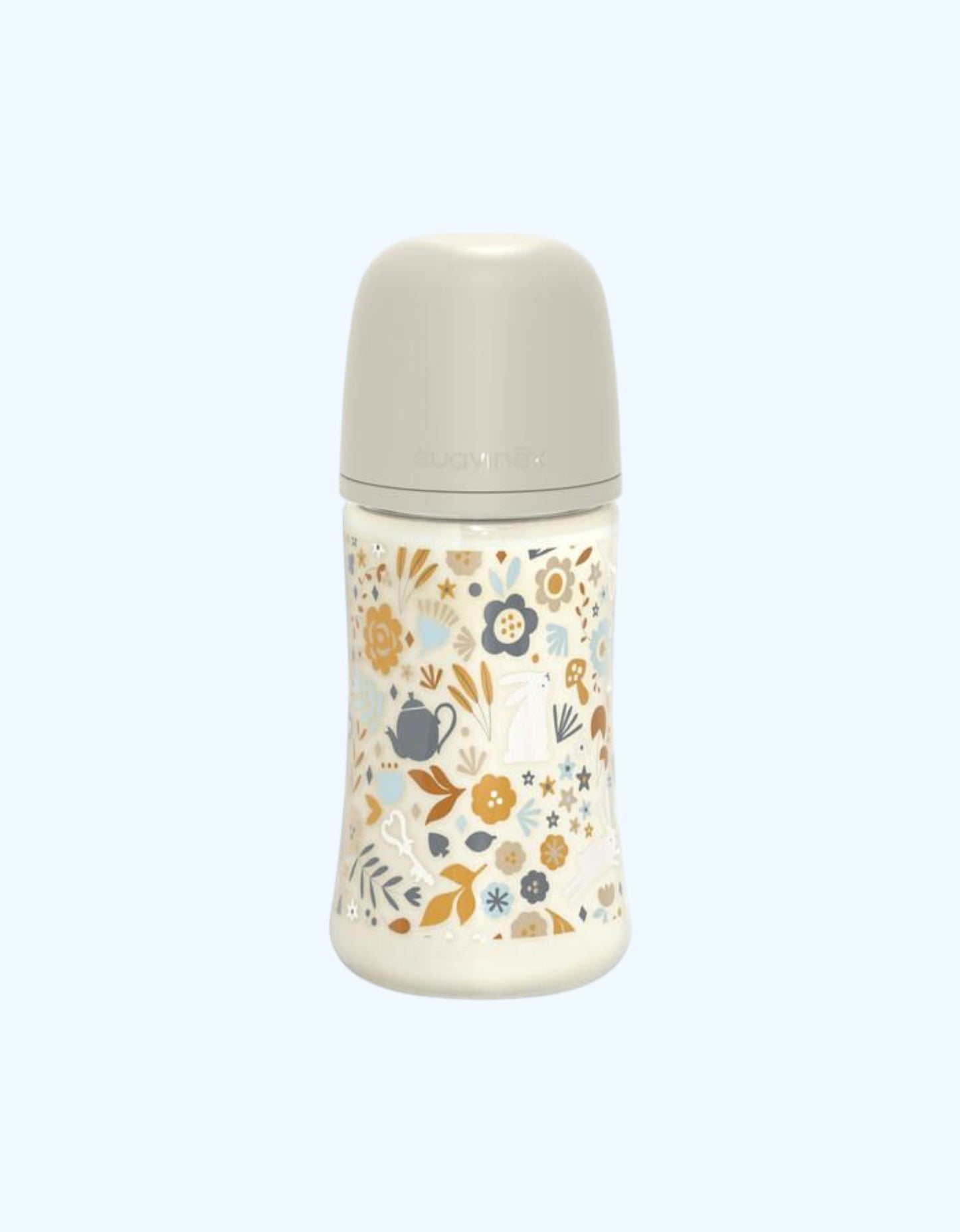 Suavinex Бутылочка пластиковая Wonderland, 3+ мес., 270 мл