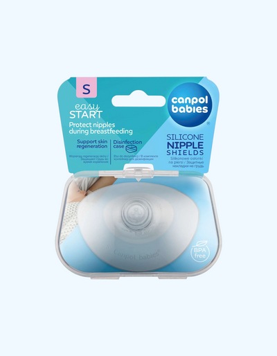 Canpol Babies Защитные накладки на грудь, в контейнере, S, без BPA. 2 шт