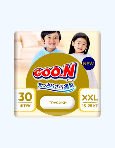 GOON Premium Soft Трусики-подгузники, XXL, 15-25 кг, 30 шт