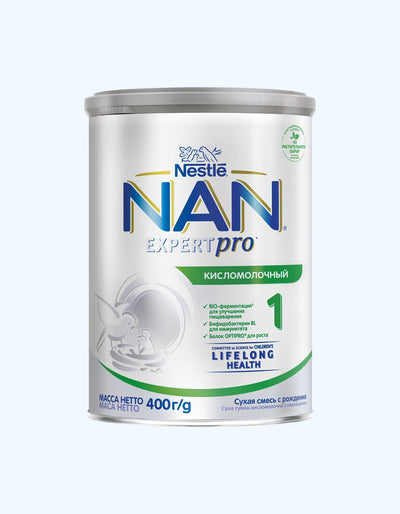 NAN 1 Expert Pro, сухая кисломолочная смесь, 0+ мес., 400 г