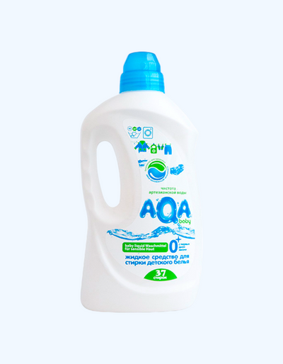 AQA baby Жидкое средство для стирки детского белья, 1500 мл