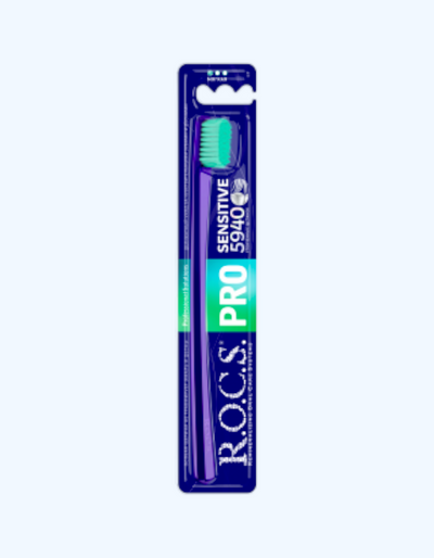 R.O.C.S Зубная щетка PRO Sensitive, мягкая