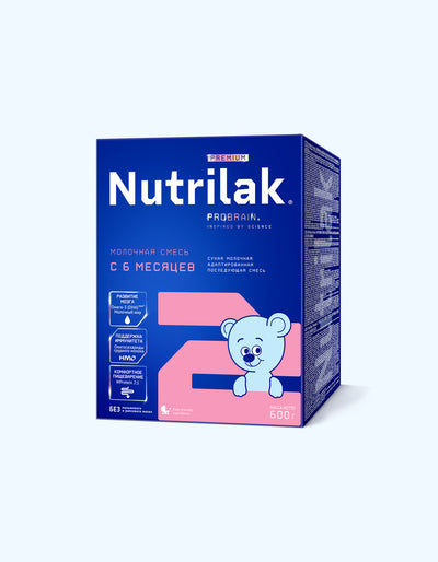 Nutrilak Premium 2 Сухая молочная смесь с 6 мес., 300/600/1050 г